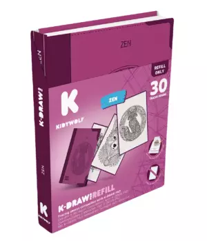 Kidydraw Refill : Recharge zen pour Kidydraw Pad
